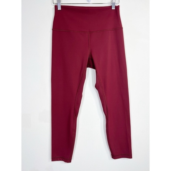 Lululemon Like New Align Pant II Deep Rouge - Picture 2 of 8